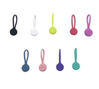 Cravatta in filo magnetico, collegamento con cavo magnetico, 9 x Silicon Cable Manager, lavagnetta notoboard, magneti per frigorifero, per auricolari e auricolari