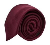 Cravatta In Lana Borgogna, Cravatta Da Uomo