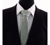 Cravatta In Lana Da Uomo A Righe Scozzese A Rete Tartano Slim