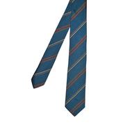 Cravatta In Seta Blu A Righe Da Uomo Paul Smith Nuova