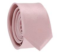 Cravatta, Papillon Uomo e Ragazzo, Pochette Costume e Gemelli Vecchia Rosa, Rosa Invecchiato, Cipria - Matrimonio, Taglia Unica