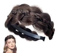 Cravatta per treccia - Luce Luxury Sandwich Arte Wide Capelli a treccia con denti | Twist Non slip Twist Apt Breads Bash Bash Bash | Accessori per capelli per le donne