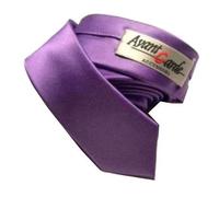 Cravatta punk skinny tie glicine cravatta italiana slim