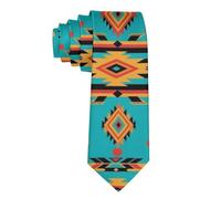 Cravatta Set Retro pattern Cravatte Uomo Bachelor Party 143Cm