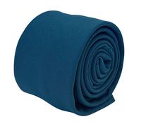 Cravatta Slim Verde Blu Turchese Teal Da Uomo Designer Di Frederick Thomas