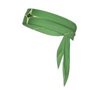 Cravatta sportiva con texture a foglie, fascia regolabile per uomini e donne, morbida e traspirante, perfetta per qualsiasi sport