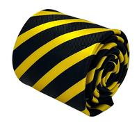 Navy Blu Scuro Corona Uomo Cravatta Reale Design Lusso Inglese Frederick Thomas