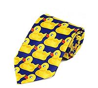 Cravatta uomo papere how i met your mother barney stinson serie tv accessorio originale simpatica regalo film fidanzato moda casual abbigliamento evento festa look uomo elegante giovane