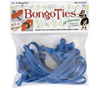 Cravatte Bongo tutte blu 10 pezzi