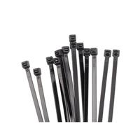 Cravatte con zip assortite, Fascette fermacavi in nylon da 100 pezzi, 3 x 100/4, 150/5, 200 fili, organizer for il fissaggio del carico, cinghia di(5X200)