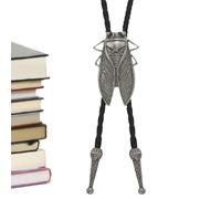 Cravatte Da Cowboy Per Uomini | Cordino da Collo in Pelle Finta Vintage,Design Cicala Western Cowboy Collana Cravatta,Per Uomini, Donne, Famiglia, Giovani, Costume, Barman, Spettacolo dal , Viaggio