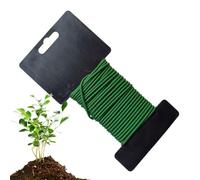 Cravatte Da Giardino | 0,098x393 Pollici Riutilizzabile Flessibile Resistente Alle Intemperie | Legami Per Piante Di Da Esterno In Filo Verde Per Orchidee Supporto Per Traliccio Vegetale Paes