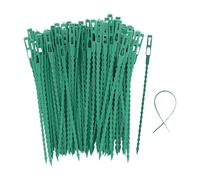 Cravatte da giardino per piante, legami per piante a vite | Cravatte da giardino | Cravatte per piante da giardino | Cravatte da giardinaggio regolabili | Cravatte di supporto per piante