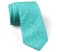 Cravatte Da Lavoro Strutture Di Piastrellatura Dentale Cravatta Da Partito Formale Necktie Elegante Cravatta Da Uomo Per Lavoro Festa Matrimonio