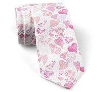 Cravatte Da Sposa Retro Cuori Di San Amare Necktie Elegante Cravatta Da Partito Formale Cravatta Da Uomo Per Party Natale Matrimonio