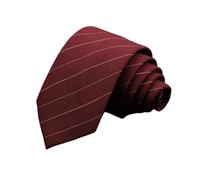 Cravatte da uomo 6 cm classiche in cotone fatte a mano skinny grigie a righe Colletto stretto slim casual(Color 22)