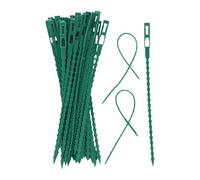 Cravatte elicoidali per piante, cravatte da giardino, cravatte da giardinaggio regolabili, cravatte di supporto per piante, cravatte da giardino per piante rampicanti corde per viti