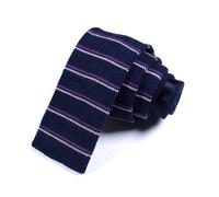 Cravatte Intrecciate Da Uomo Fatte A Mano Sottile Nera Grigia Blu