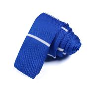 Cravatte Intrecciate Da Uomo Fatte A Mano Sottile Nera Grigia Blu