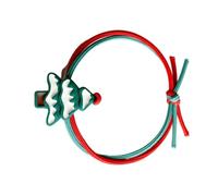 Cravatte per capelli di Natale per donne e bambini elastici per capelli per bambini Nessun danno Supporto per coda di cavallo Cravatte per capelli per bambini Fiocchi per capelli per cani con elastici