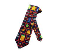Cravatte Per Uomo Real Estate Realtor Blue Cravattino Uniforme 143Cm