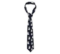 Cravatte Rabbit Star Pattern Uomo Cravatta Elegante Cravattino Moda Neckties Per Lavoro Ufficio Matrimonio