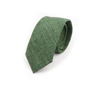 Cravatte Uomo Cravatte da uomo in cotone fatte a mano a tinta unita, a righe, con colletto stretto, sottili, rosa, verde salvia, casual, accessori for abiti sposa, regalo per Formale(Deep green)