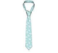 Cravattino Cute And Funny Ghosts Cravatte Sottili Premium Ties Men Slim Cravatta Per Festa Feste Riunioni Di Lavor