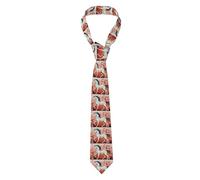 Cravattino Horse In Front Flowering Trees Cravatte Sottili Personalizzate Cravatta Slim Cravattino Uomo Per Matrimonio Riunioni Di Lavor Feste
