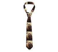 Cravattino Little Hedgehog On The Tree Printed Cravatta Uomo Classica Cravatte Uomo Elegante Cravatte Sottili Per Matrimonio Feste Festival