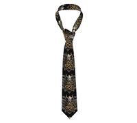 Cravattino Norse Viking Warrior Dragon Celtics Knot Shield Emblem Design Cravatta Uomo Personalizzate Cravatta Premium Cravatte Sottili Per Matrimonio Riunioni Di Lavor Feste