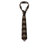 Cravattino per Completo The Main Supernova Of Our Solar System Cravatte | Uomo per Compleanno Sottile Cravatte Matrimoni Elegante Tie per Feste Cerimonia
