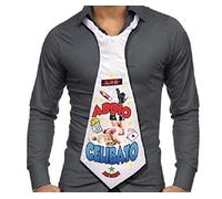 CRAVATTONE ADDIO AL CELIBATO - Maxi Cravatta Gadget idea regalo scherzo matrimonio per sposo