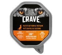 Crave Adult Dog Paté 150 g Alimento umido per cani - 150 g Pollo & Tacchino
