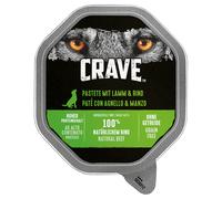 Crave Adult Dog Paté 150 g Alimento umido per cani - Set %: 7 x 150 g Agnello & Manzo