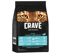Crave con Salmone e Pesce bianco Crocchette per gatto - Set %: 2 x 7 kg