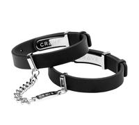Crave ID Cuffs Black/Silver