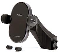 CraVeDRIVE 15W Porta Cellulare, compatibile con Dacia Media NAV Evolution I Wireless Quick Charge I Supporto per cellulare Auto Ricarica induttiva I per Jogger, Sandero 3, Logan 3