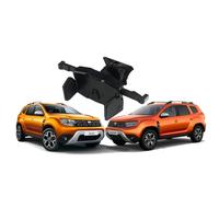 craVeDRIVE Supporto Auto Cellulare per Dacia Duster 2 - Nero - Universale per Smartphone - Girevole - Bocchette di Aerazione