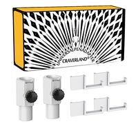 CRAVERLAND Adattatore universale per penna per macchina da taglio Cricut Maker 3/Explore 3/Air 2/Air/Maker/Explore, un adattatore si adatta a tutte le penne, pennarelli, punteggi, portapenne, set per