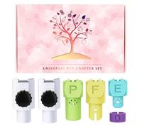 CRAVERLAND Set di adattatori universali per penna per Cricut Joy e Joy Xtra, Funziona con Sharpie, Crayola, Sakura, Stabilo e altri pennarelli a punta dura con diametro inferiore a 0,47 pollici
