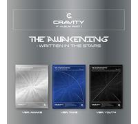 CRAVITY 1st Album The Awakening Written in the Stars Random Ver CD+P.Book+P.Card