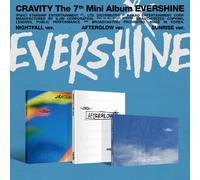 CRAVITY 7th Mini Album EVERSHINE 3Ver SET CD+Photobook+2ea Photocard+Postcard