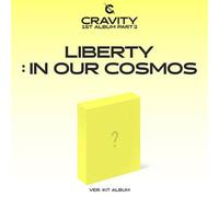 CRAVITY - CRAVITY PART.2 [ LIBERTY : IN OUR COSMOS ] 1st Kihno Album ( KIT Ver. - NOT AUDIO CD!! ) ( Air-Kit+Title & Credit Card+Post Card+24 Photo Card+Member Photo Card )