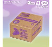 CRAVITY DARE TO CRAVE:EPILOGO 2° ALBUM GRAPE CREW LIMITED Ver/QR+KeyRing+Card