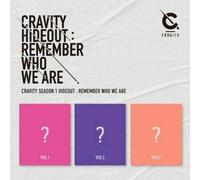 CRAVITY 'Hideout:Remember Who We are' Cravity Season1. Version.1 CD+1p Poster+PhotoBook+1p PhotoCard+1p 4 Cut PhotoCard+1p Sticker+Message PhotoCard Set+Tracking Kpop Sealed