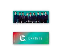 CRAVITY OFFICIAL PHOTO SLOGAN (stagione.2 HIDEOUT THE NEW DAY WE STEP INTO Ve) K-POP SEALED