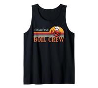 Crawfish Boil Crew Retro Crayfish Squad Cajun Uomini Donne Bambini Canotta
