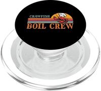 Crawfish Boil Crew Retro Crayfish Squad Cajun Uomini Donne Bambini PopSockets PopGrip per MagSafe