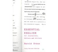 Crawford Gillan Haro Essential English for Journalists, Editors and (Tascabile)